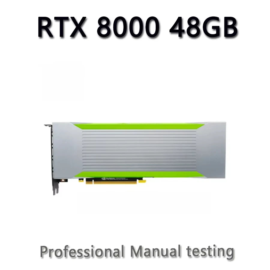 Quadro RTX 8000 48GB Deep Learning Computing Acceleration Training Graphics Card RTC 8000 48GB