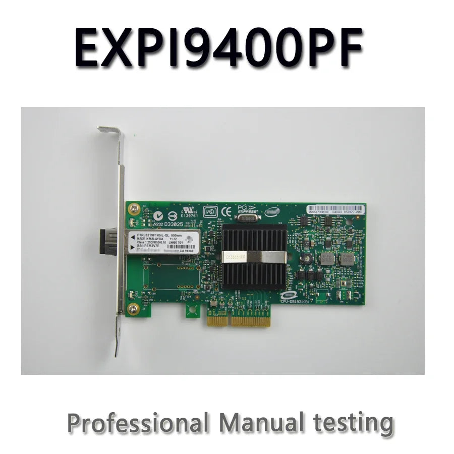 EXPI9400PF Pro/1000 PF Single Port Server Adapter Network Card LC Multi mode