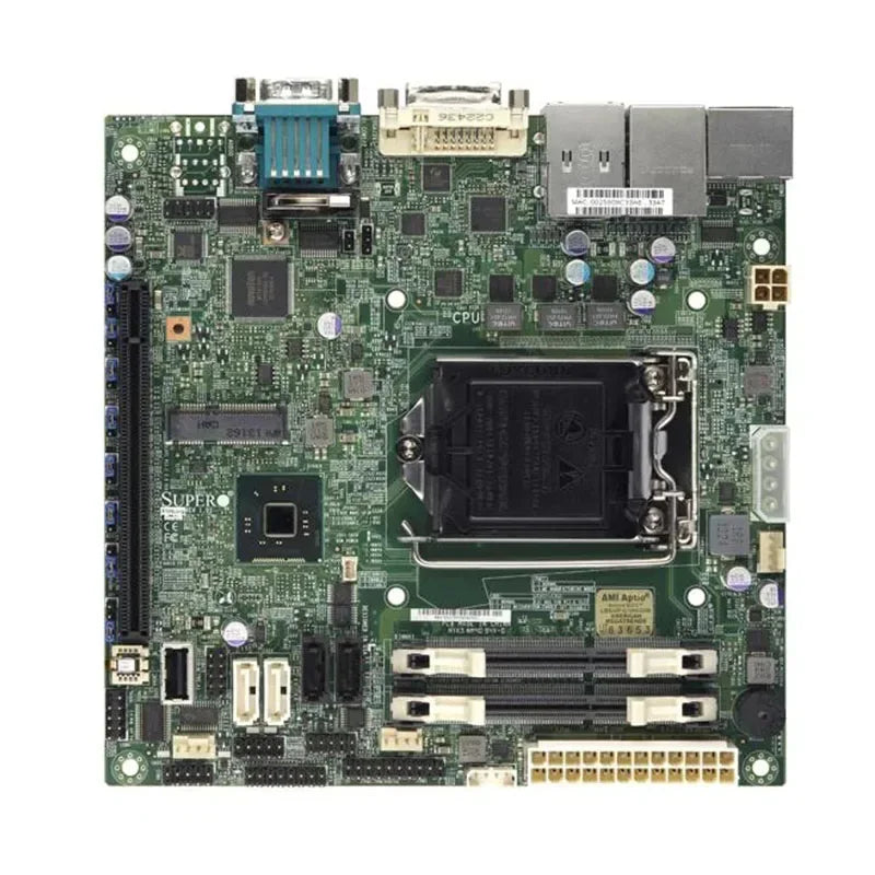 X10SLV-Q for 4th Generation Motherboards LGA-1150 PIN Q87 DDR4-1600MHZ Tested Well I7/i5/i3 Processor for Server Application