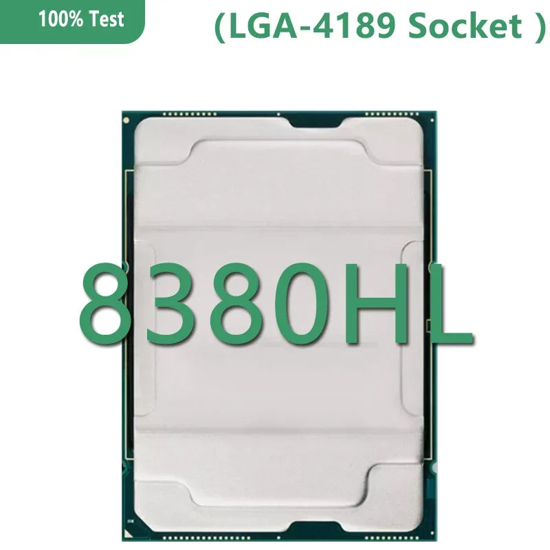Refurbished Xeon Platinum 8380HL Processor 3.85M 2.9Ghz 28C/56T 250W 28 Cores 56 Threads Turbo 4.3Ghz LGA4189 CPU for Server