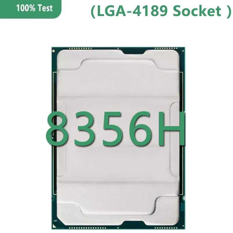 For Xeon Platinum 8356H CPU Processor 3.90GHz 8C/16T 35.75MB 190W Turbo 4.40GHz LGA4189 Motherboard DDR4 2933MHz Server New