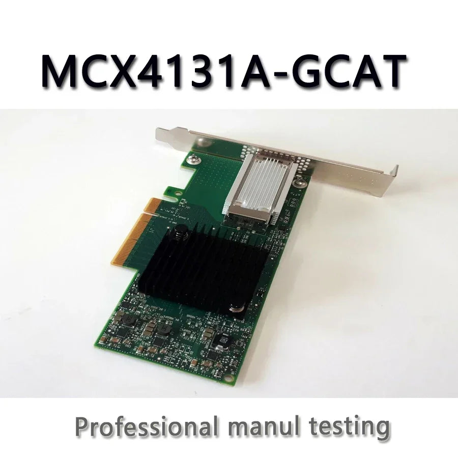 MCX4131A-GCAT ConnectX-4 EN Network Interface Card 50GbE Single-Port