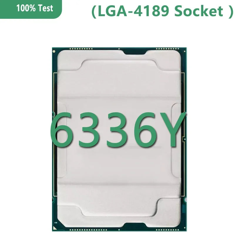 Xeon 6336Y CPU Platina 3.6GHZ 24C/48T 36MB CPU 185W Processador LGA 4189 for 4189