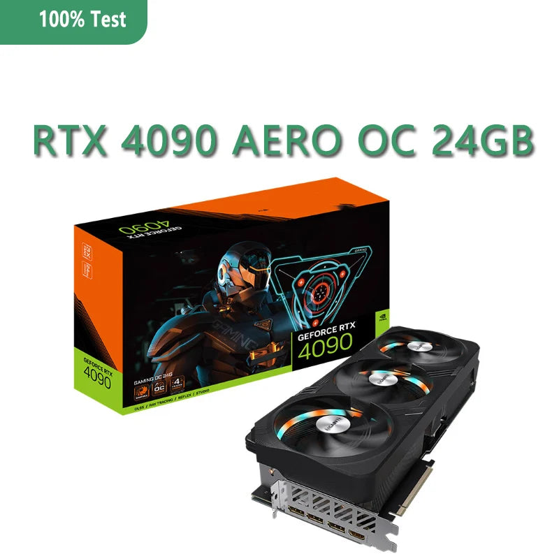 GeForce RTX 4090 D GAMING 24GB GDDR6X 384bit RTX4090D Graphics Card GV-N409DGAMING-24GD RGB Fusion Windforce Cooling Video Card