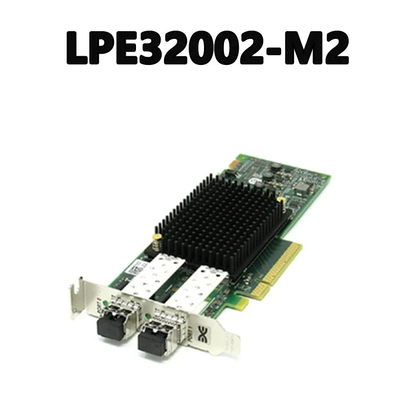 LPE32002-M2 32Gb PCI-E Dual-port HBA Fibre Channel Card Raid Card