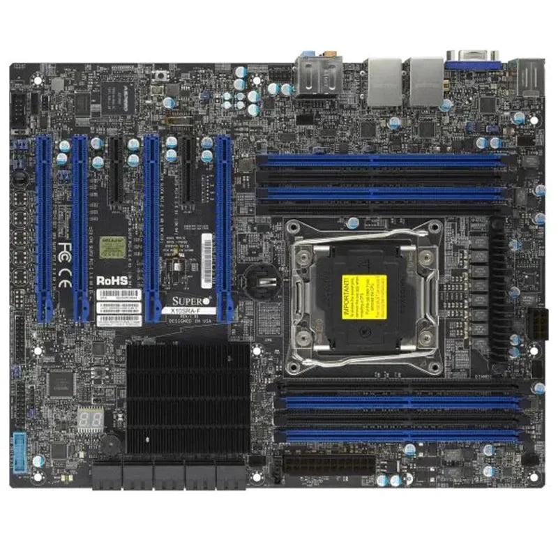 Refurbished C7X99-OCE-F Server Motherboard Intel X99 Chipset E5-2697V4 18C/36T 145W CPU 4x 16GB DDR4-2400mhz ECC RAM DIMMs USB