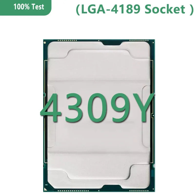 Xeon 4309Y CPU Platina 3.6GHZ 8C/16T 12MB CPU 105W Processador LGA 4189 for 4189 Mortherboard