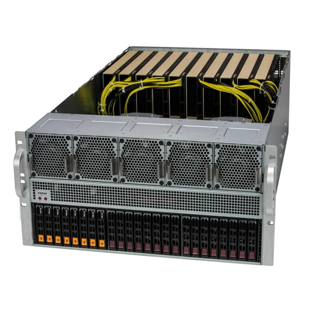 Customize For SYS-521GE-TNRT GPU 5U Barebone Dual Xeon Scalable CPU Processors 4th Generation Server Support 8 GPU H200 141GB