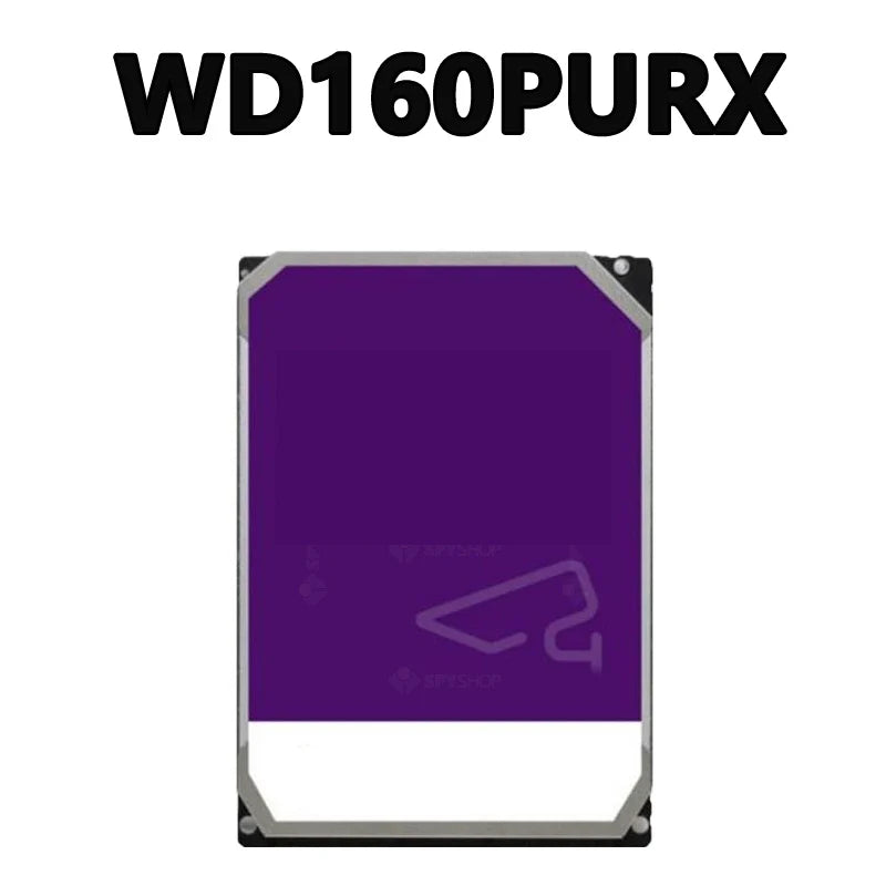 WD160PURX 16TB Cache 64MB RPM 5640rpm SATA3.0 6Gb/s 3.5inch HDD