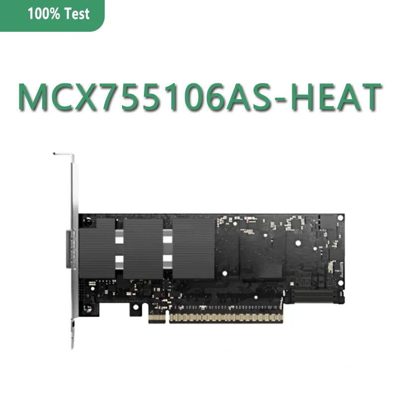 Network Card MCX755106AS-HEAT ConnectX-7 Adapter Card 200GbE/NDR200 Crypto Disabled