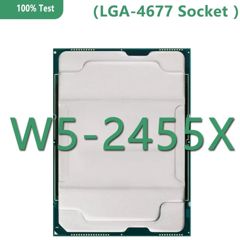 Official Version Xeon W5-2455X CPU 30MB 3.2GHZ 12Core/24Thread 240W Processor LGA4677 Workstation Board W790 Refurbished Used