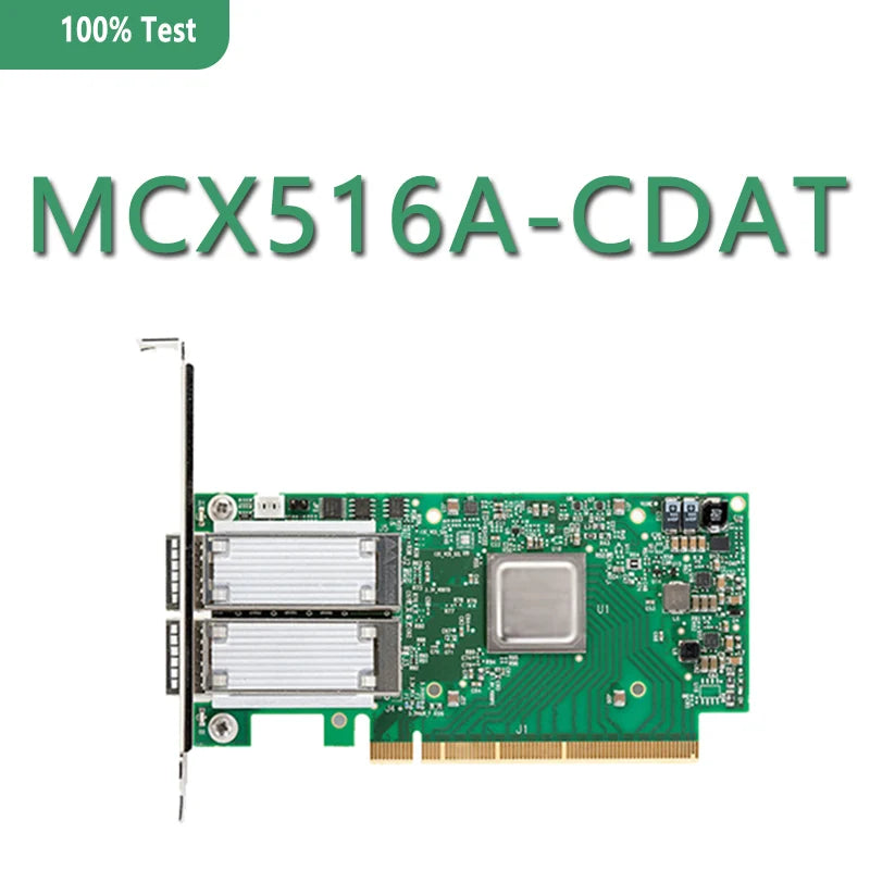MCX516A-CDAT ConnectX-5 Ex EN Adapter Card 100GbE Dual Port Ethernet Network Card