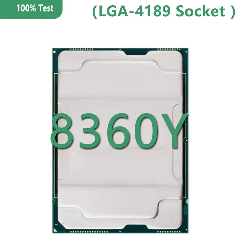 Xeon 8360Y CPU Platina 3.5GHz 36C/72T 54MB LGA 4189 for Server 250W Processador New Refurbished Used 4189