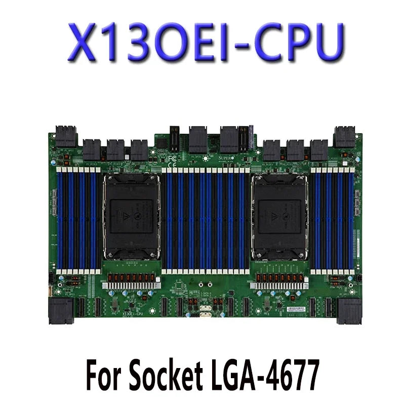 Refurbished X13OEI-CPU for 4th Gen LGA-4677 Motherboards ChatGpt C741 Server Processor with DDR5 Memory Tested Before Shipping