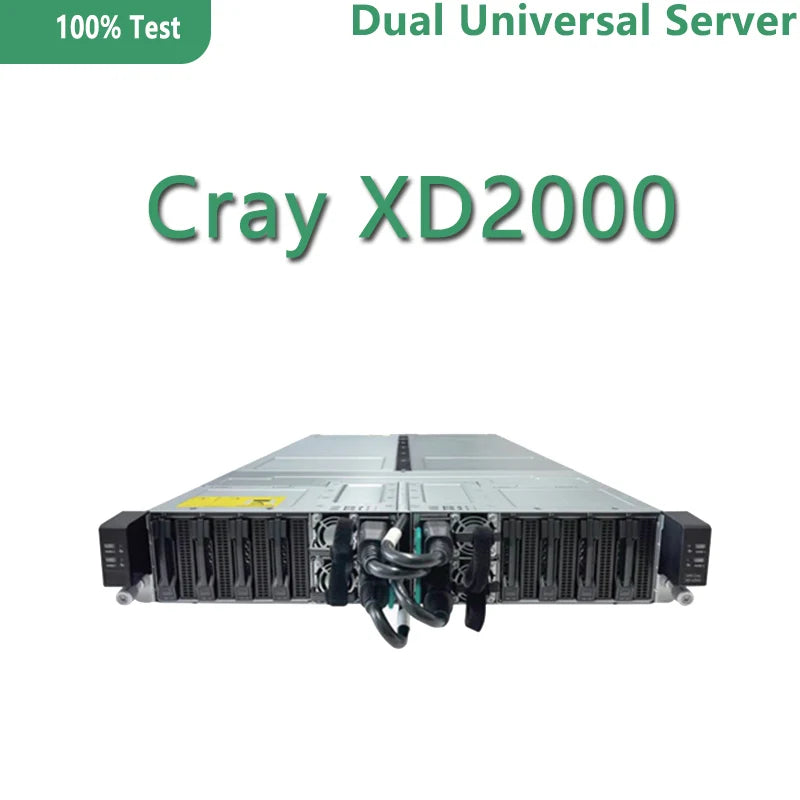 Customized XD2000 High-Density Servers Density-Optimized Horizontally Scalable Rack-Type Computing System Stock Used
