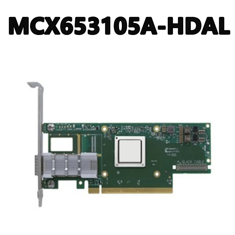 MCX653105A-HDAL Port Type PCI 10000Mbps PCIe 4.0 x16 HDR IB (200Gb/s) and 200GbE