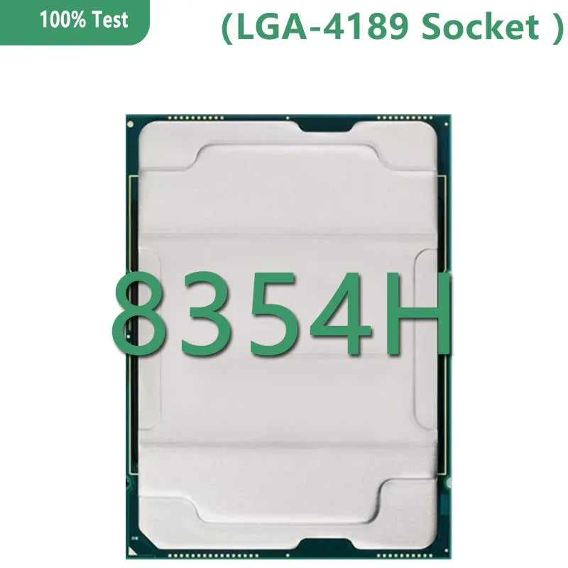 Xeon Platinum 8354H CPU Processor Official Version 3.1 Ghz 18 Cores 36 Threads 24.75MB 205W for LGA4189 Server Motherboard