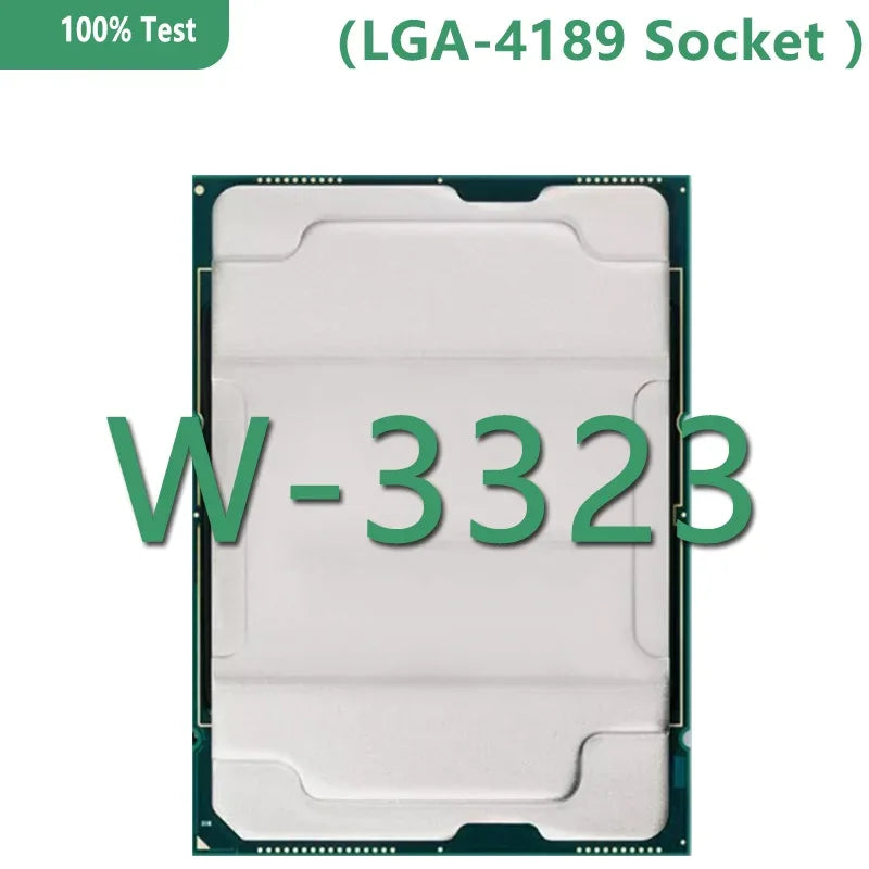 Xeon W-3323 CPU W-3323 3.5GHZ 12C/24T 21MB CPU 220W Processador LGA 4189 for 4189
