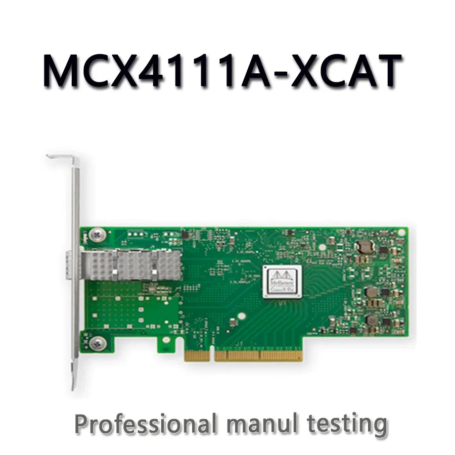 10Gb/s MCX4111A-XCAT For Mellanox ConnectX-4L x 10GbE MCX4111A Network Card InfiniBand NIC Works Perfectly Fast Ship