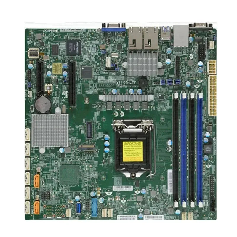 Refurbished X11SSH-TF 7th Gen LGA-1151 C236 DDR4-2400MHz Server Processor Tested Before Shipping