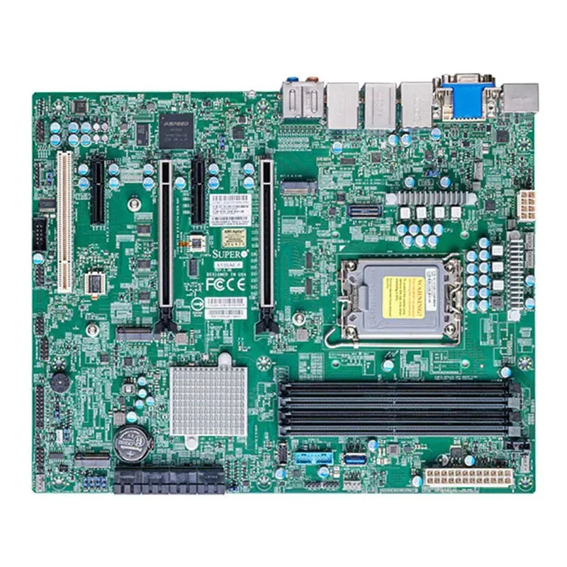 X13SAE-F ATX LGA-1700 Motherboard 12th Generation X13sae-f I3/i5/i7/i9 Processors PCL-E 5.0 DDR5-4400MHZ X16 Slot