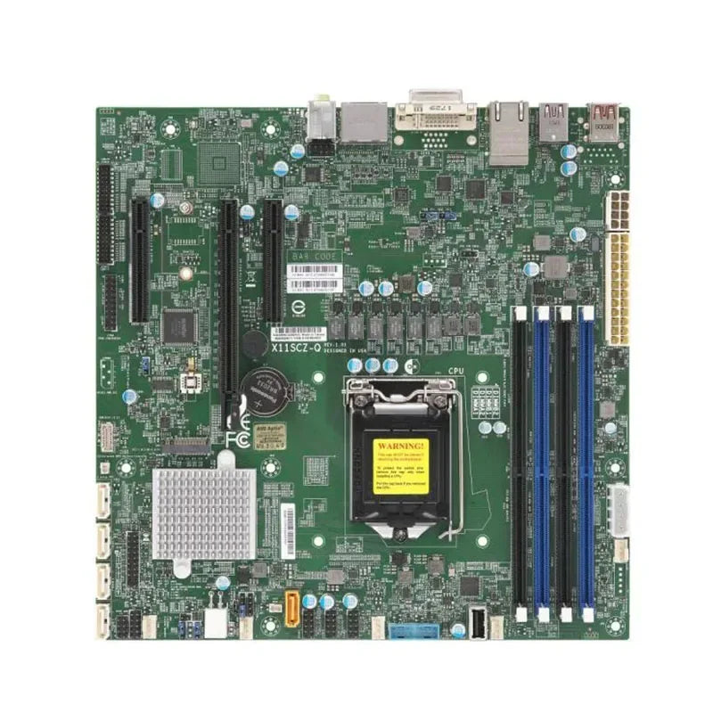 Refurbished X11SCZ-Q 8th Generation LGA-1151 Q370 DDR4-2666MHZ Server Processor Tested Before Shipping