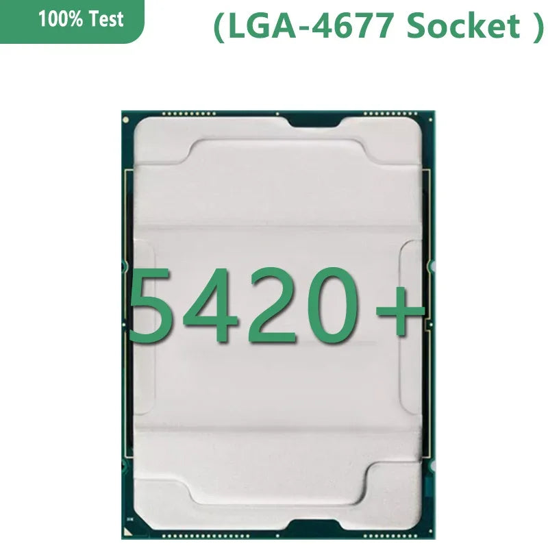 Xeon Gold Medal 5420+ Version CPU 52.5MB 2.0GHZ 28Core/56Thread 205W Processor LGA4677 for C741 Server Motherboard