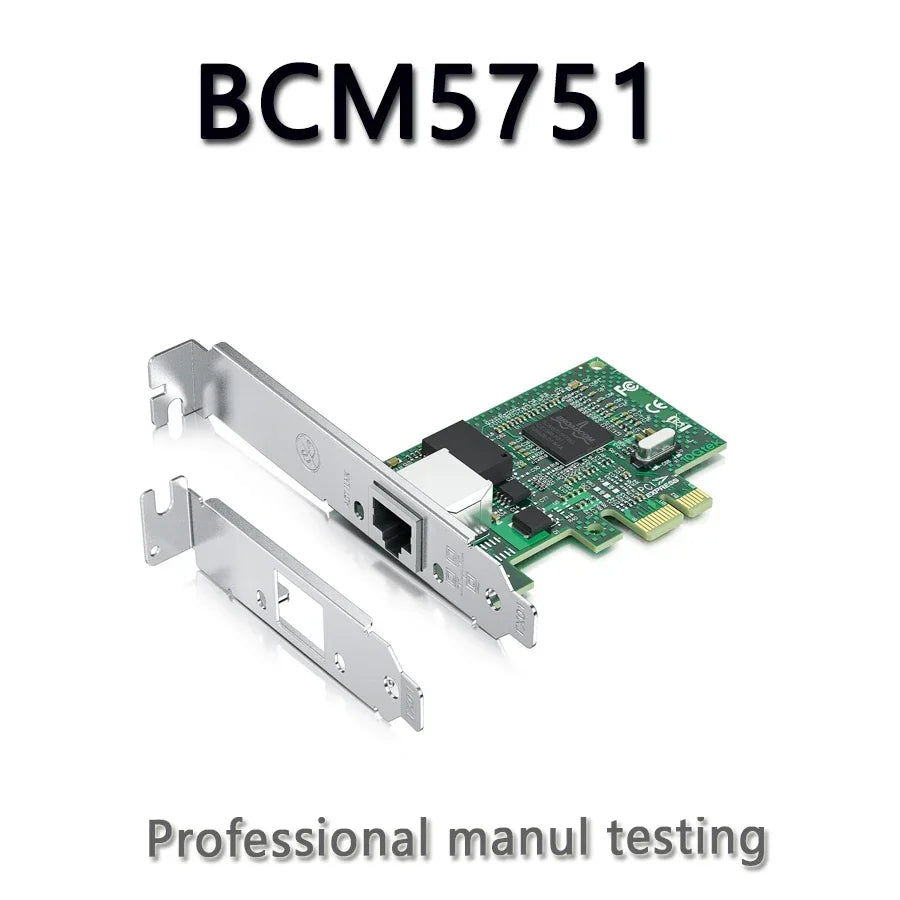 Network adapter Broadcom BCM5751 server high-speed diskless PXE boot PCI-E Gigabit network adapter