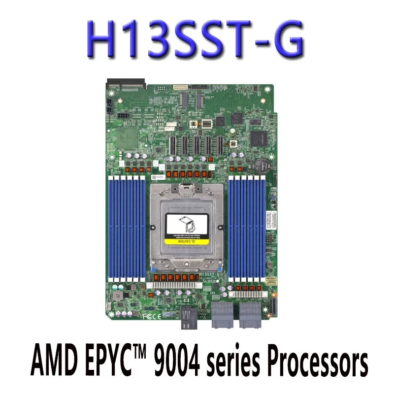 H13SST-G for Motherboards DDR5-4800MHz, AMD EPYC 9004 Series Processors Processor Tested Well Bofore Shipping