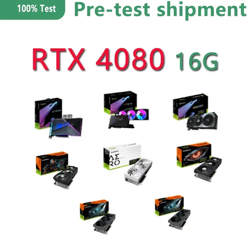 GeForce RTX 4080 16GB XTREMEWATERFORCE (WB) /MASTER /GAMING AERO EAGLE OC / EAGLE/ WINDFORCE Wind Power Cooling System Dual BI