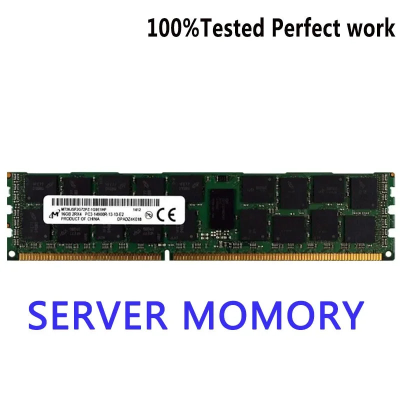 MTA18ASF4G72PZ-3G2 DDR4 RDIMM Memory 32GB Data Rate 288-PIN 3200MHZ Micron 1.2V Memory Module Tested Well Bofore Shipping