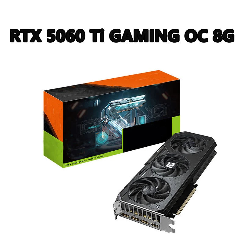 GeForce RTX 5060 Ti GAMING OC 8G 2647 MHz 28 Gbps 8 GB GDDR7 128 Bit PCI-E 5.0 DirectX 12 API 650W