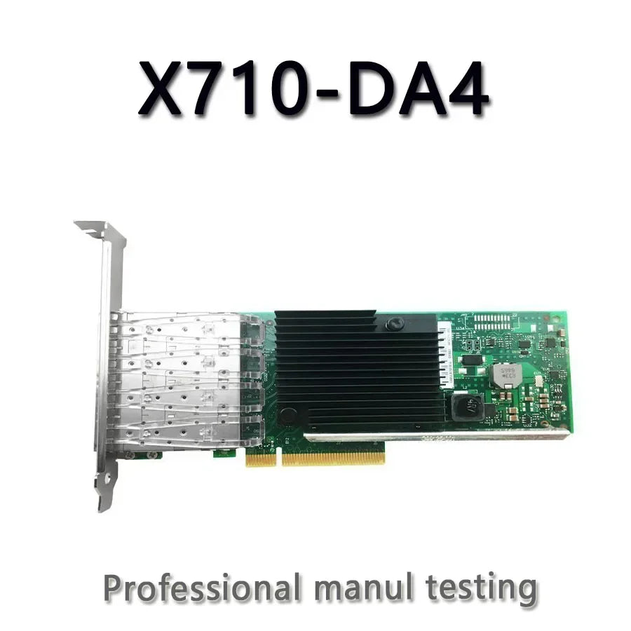 X710-DA4 4-port 10Gbps SFP+PCLE 3.0x8 10Gbps Ethernet Network card
