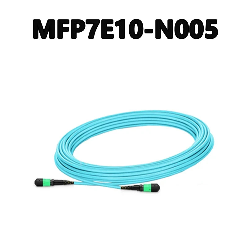 MFP7E10-N005 Network Card 5m Passive Fiber Cable MMF MPO12 APC to MPO12 APC
