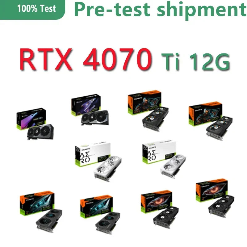 GeForce RTX 4070 Ti 12G - Ti MASTER ELITE GAMING OC V2 AERO OC V2 EAGLE WINDFORCE OC RGB Color Wheel Dual BIOS Mode