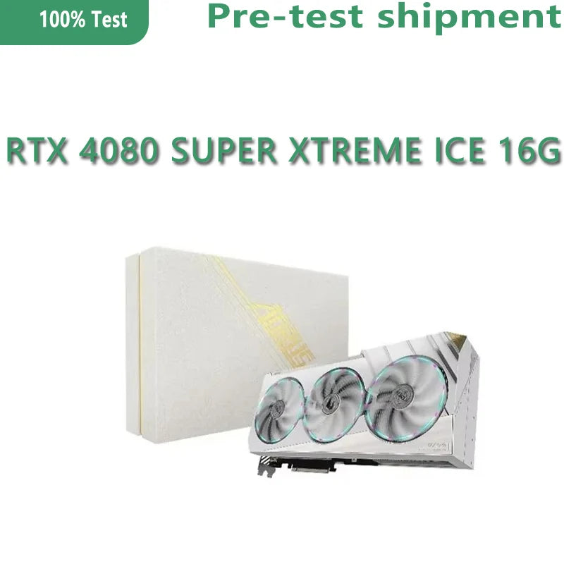 GV-N408SAORUSX ICE-16GD for AORUS GeForce RTX 4080 SUPER XTREME ICE 16GB Graphics Card GPU 16GB GDDR6X 256-bit Memory Video CARD