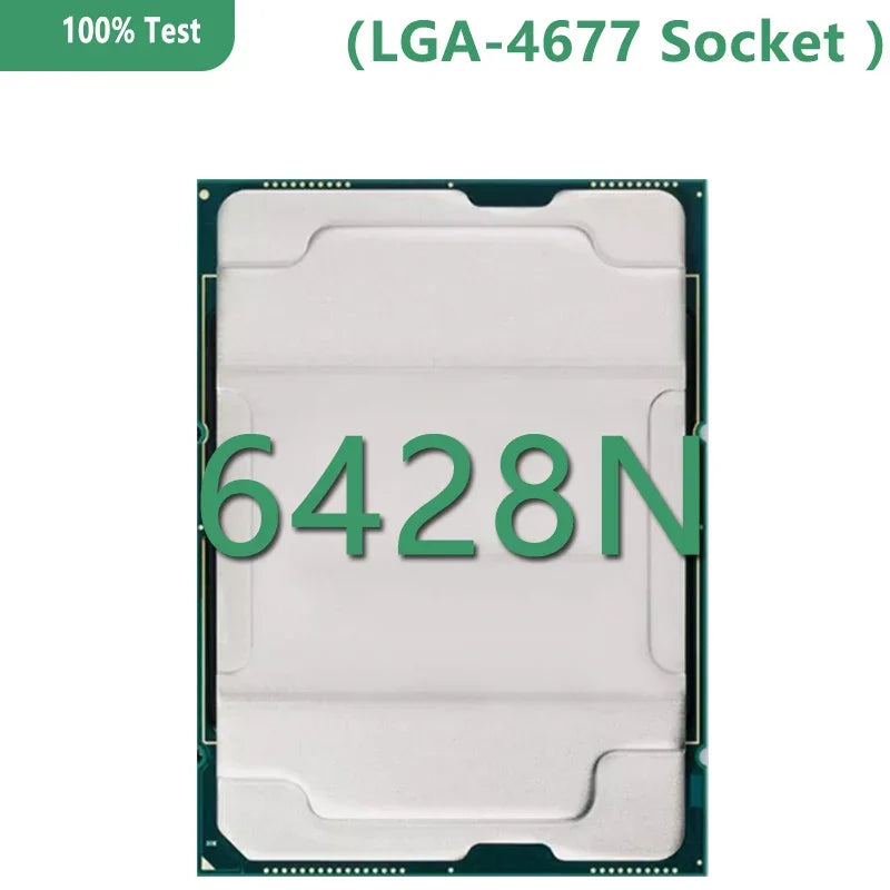 Xeon Gold Medal 6428N Version CPU 60MB 1.8GHz 32-Core/64-Thread 185W Processor for C741 Server Motherboard Used