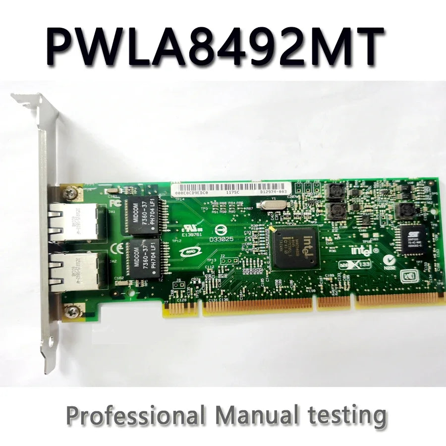 For dual port Gigabit network card PWLA8492MT 82546GBEB server compatible with PCI