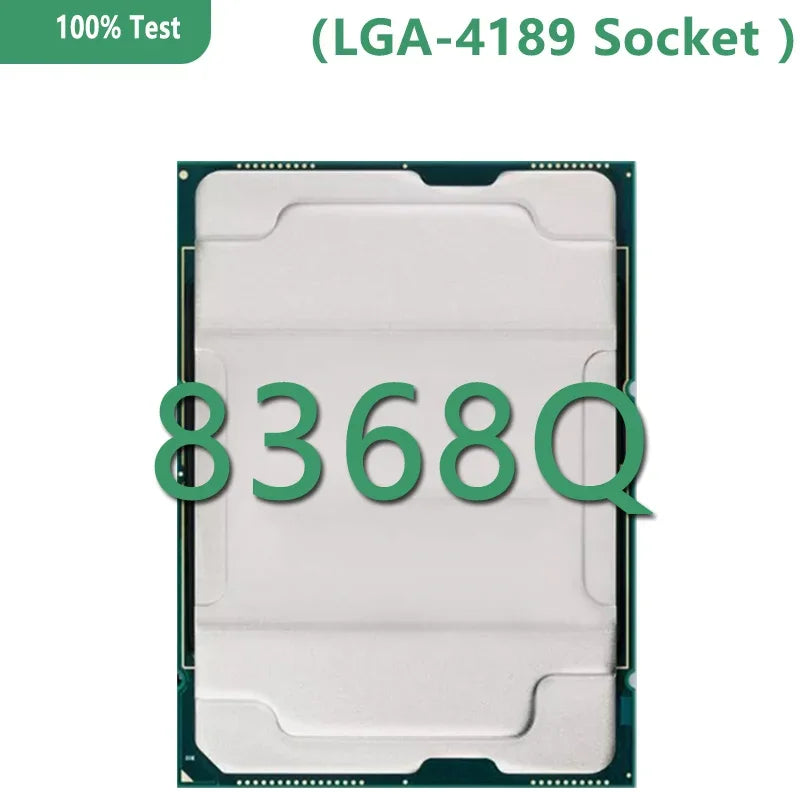 Xeon 8368Q CPU Platina 3.7GHZ 38C/76T 57MB CPU 270W Processador LGA 4189 for 4189 Motherboard