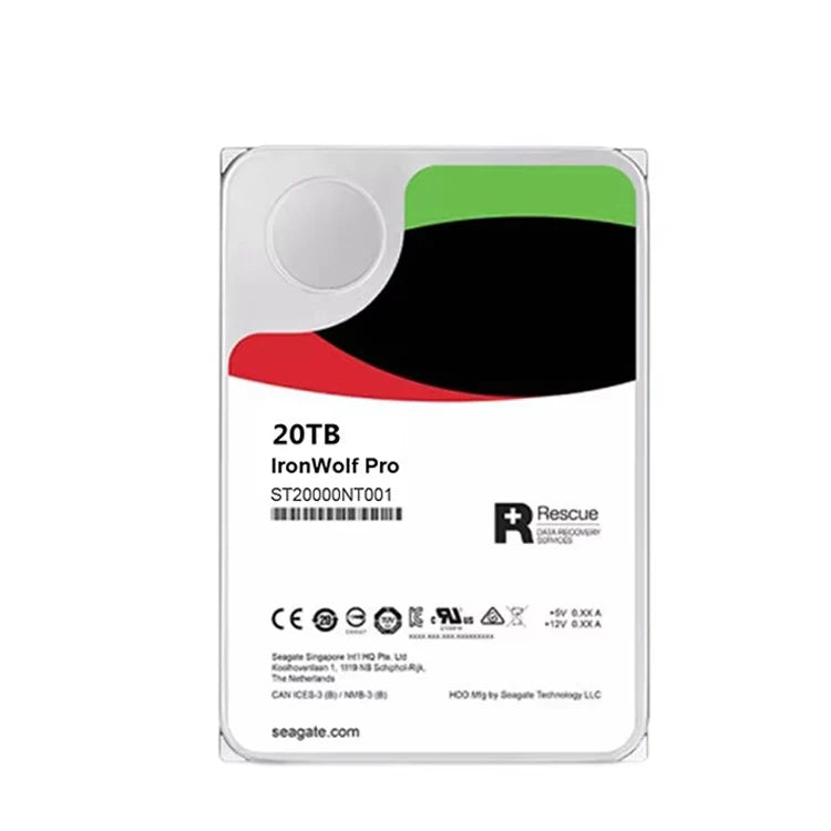 ST20000NE000/ST20000NT001 20TB Interface SATA RPM 7200 Rpm Cache 256MB 3.5-inch SATA 6Gb/s