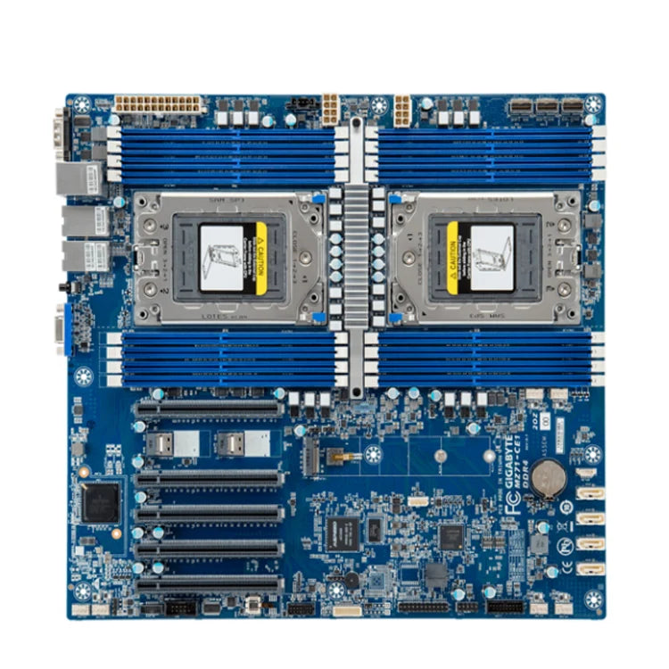 For Gigabyte MZ71-CE1 (rev.1.x)  Motherboard  EPYC 7002/7001 Series Processors DDR4  Tested Well Bofore Shipping