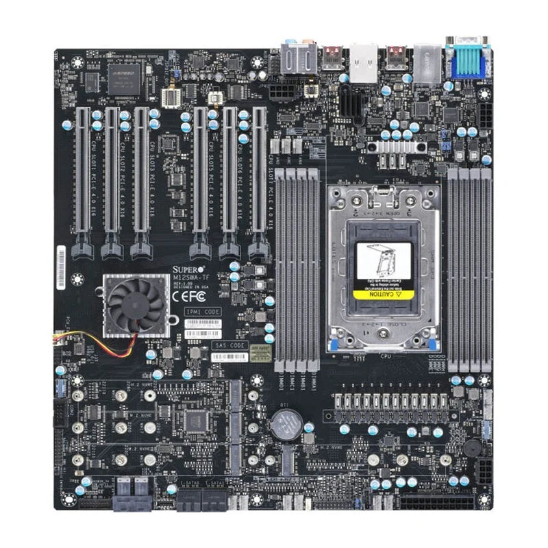 M12SWA-TF Motherboard sWRX8 Socket  Support Threadripper 5955WX 5965WX 5975WX 5995WX  Processor/8xRAM  DDR4 3200/2933/2600 MHz