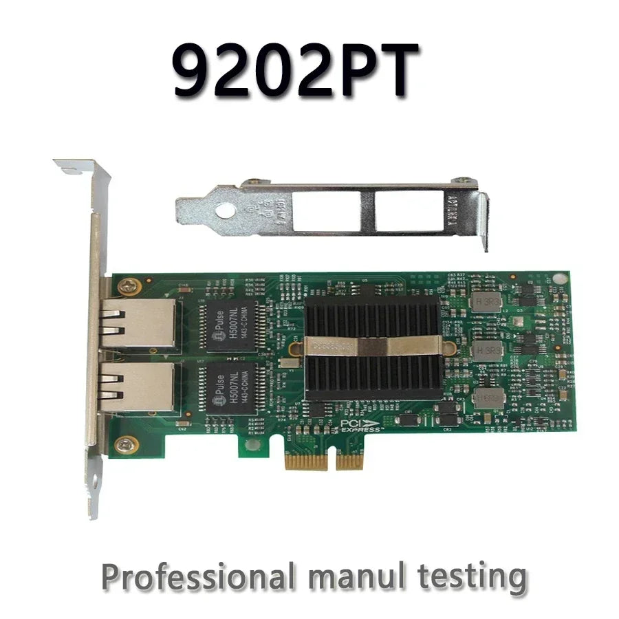 LR-LINK 9202PT 10/100/1000Mb Gigabit Ethernet Lan Network Card Dual Port RJ45 PCI-Express Network Adapter For PC Server NIC