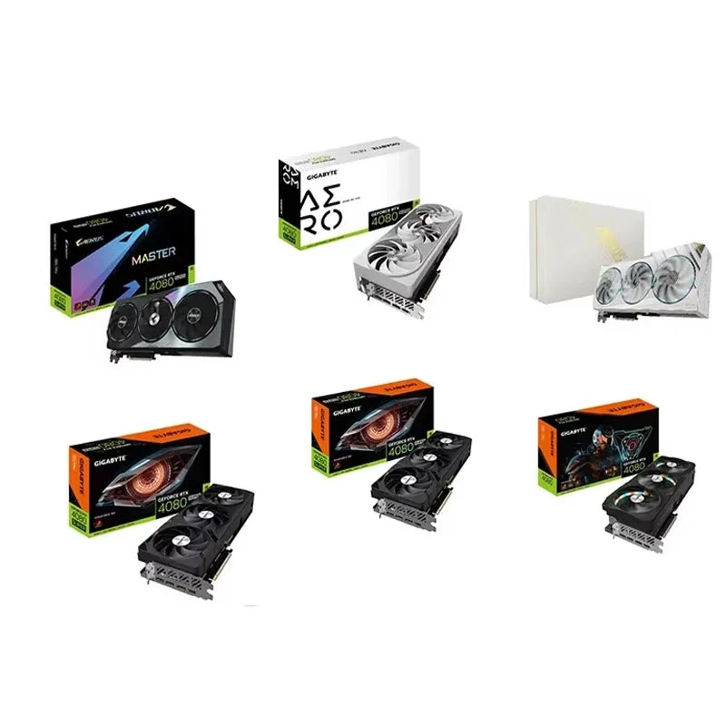 GeForce RTX 4080 SUPER 16G Video Graphic Card XTREME ICE/MASTER/GAMING OC AERO OC WINDFORCE V2 WINDFORCE New with Fan Cooler GPU
