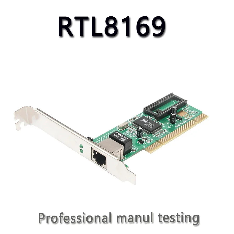 PCI Gigabit network card desktop computer wired network card RTL8169 PCI Gigabit network card
