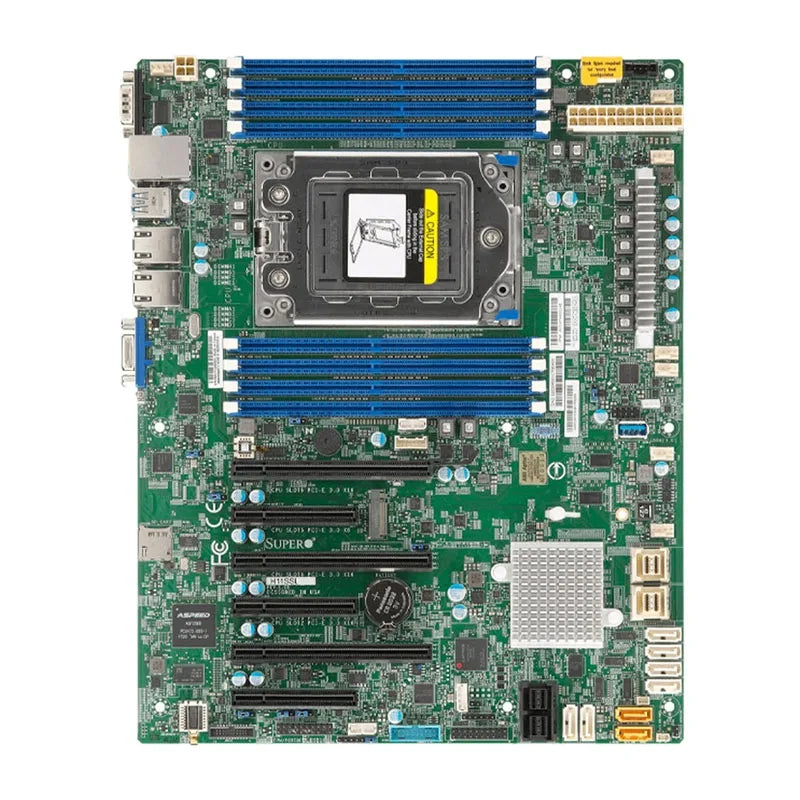 H11SSL-i ATX Server Motherboard AMD EPYC 7001 Series Four Memory Channels DDR4 2048GB Max SATA Refurbished