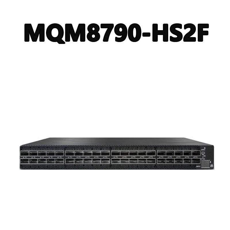MQM8790-HS2F with 16 Ports and 144 PCIe Gen3 Lanes At 36Tbps with 40 HDR 200Gb/s Ports Divided Into 80 HDR100 100Gb/s Ports