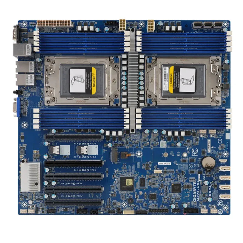 For MZ72-HB0 Motherboard Support Dual EPYC 7452 7413 7513 7713 7302 7352  CPU Processor 16Slot RAM DDR4 3200mhz