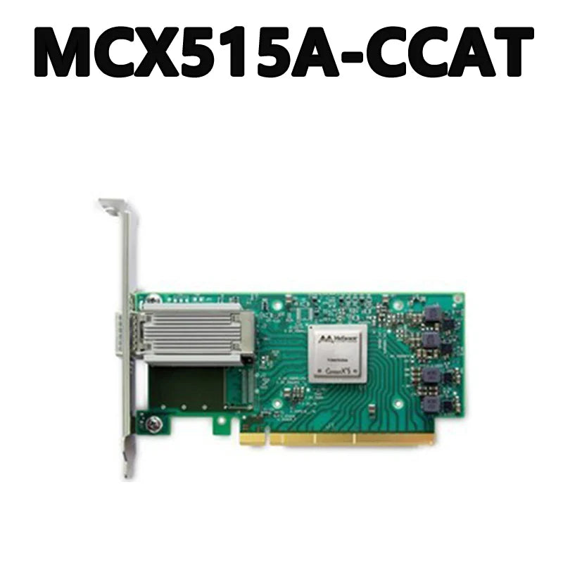 MCX515A-CCAT 100GbE Single Port QSFP28 PCI-E PCIe Gen4 PCIe Gen3.0