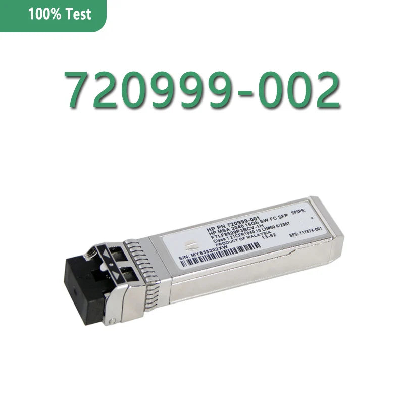 MSA 720999-002 16Gb Short Wave FC SFP+ 4-Pack Transceiver Module